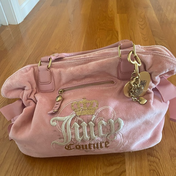 Juicy Couture Bags Rare Baby Pink Juicy Couture Tote Bag Poshmark